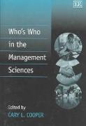 Who's Who in the Management Sciences