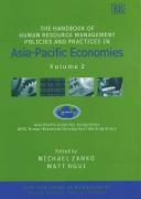 The Handbook of Human Resource Management Policies and Practices in Asia-Pacific Economies