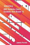 400 Sudoku Hard Sudoku 9x9: Puzzle Books for Adults