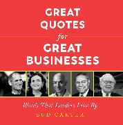 Great Quotes for Great Businesses