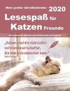 Abreißkalender Katzenfreunde 2020