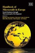 Handbook of Microcredit in Europe