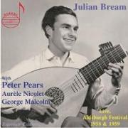 Julian Bream at Aldeburgh Festival,1958-1959