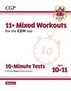 11+ CEM 10-Minute Tests: Mixed Workouts - Ages 10-11 Book 2 (with Online Edition)