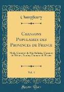 Chansons Populaires des Provinces de France, Vol. 4