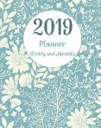 2019 Planner Weekly and Monthly: Monthly Schedule Organizer - Agenda Planner 2019, 12 Months Calendar, Appointment Notebook, Monthly Planner, to Do Li