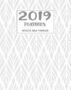 2019 Planner Weekly and Monthly: A Year - 365 Daily - 52 Week Journal Planner Calendar Schedule Organizer Appointment Notebook, Monthly Planner