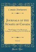 Journals of the Senate of Canada, Vol. 82