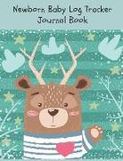 Newborn Baby Log Tracker Journal Book