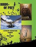 Birds of Prey: A Greyscale Coloring Book