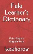 Fula Learner's Dictionary