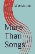 More Than Songs
