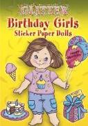 Birthday Girls Sticker Paper Dolls