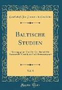Baltische Studien, Vol. 8
