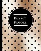 Project Planner: An Undated Cute Daily Organizational Planner Notebook for Project Management, Scheduling, Jotting Down Notes and Ideas