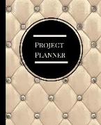 Project Planner: A Cute Daily Undated Planner for Organizational Productivity, Management, Goal Setting and Happiness