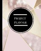 Project Planner: A Cool Daily Undated Goal Planner for Project Management, Improve Productivity and Goal Setting