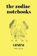 Gemini - The Zodiac Notebooks: 120-Page Lined Gemini Star Sign Journal