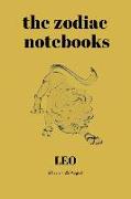 Leo - The Zodiac Notebooks: 120-Page Lined Leo Star Sign Journal