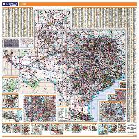 Texas State Wall Map Texas State Wall Map Texas State Wall Map