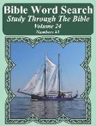 Bible Word Search Study Through the Bible: Volume 24 Numbers #3