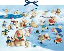 Wandkalender - Fröhliche Eisbären-Weihnacht