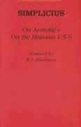 On Aristotle's "on the Heavens 1.5-9"