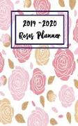 2019 - 2020 Roses Planner: 2019 - 2020 Monthly Pocket Planner