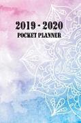 2019 - 2020 Pocket Planner: Monthly Planner 2019 - 2020 from January 2019 -- December 2020