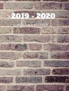 2019 - 2020 Monthly Planner: Monthly Planner 2019 - 2020