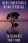 The Best Time to Plant a Tree Was 20 Years Ago. the Second Best Time Is Now.: Daily Sobriety Journal for Addiction Recovery Alcoholics Anonymous, Narc