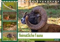 Heimatliche Fauna (Tischkalender 2020 DIN A5 quer)