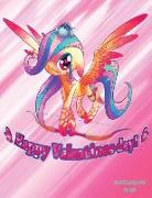 Sketchbook Plus: Happy Valentine's Day: 100 Large High Quality Sketch Pages (My Little Pony)