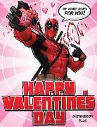 Sketchbook Plus: Happy Valentine's Day: 100 Large High Quality Sketch Pages (Deadpool)