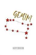 Gemini Notebook: Lined Notebook for Individual Signs of the Zodiac on the Subject of Astrology