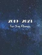 2019-2023 Five Year Planner: 60 Months Calendar with Us Holidays, Schedule Organizer Planner, Monthly Calendar Planner, Agenda to Do List Planner