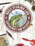 Bass Fishing Log Experiences and Records: 8.5 X 11
