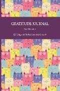 Gratitude Journal for Women: 120 Days of Reflection and Growth - Cute Colored Cats!