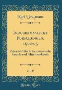 Indogermanische Forschungen, 1902-03, Vol. 13