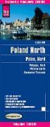Reise Know-How Landkarte Polen, Nord 1 : 350.000