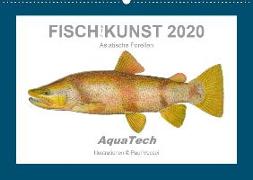 Fisch als Kunst 2020: Asiatische Forellen (Wandkalender 2020 DIN A2 quer)