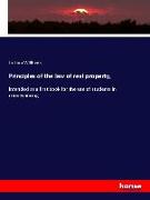 Principles of the law of real property
