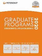 Graduate Programs in the Humanities, Arts & Social Sciences 2020