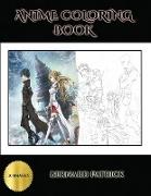 Anime Coloring Book: anime coloring book with 30 coloring pages of anime characters