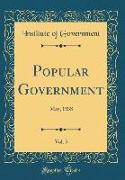 Popular Government, Vol. 5