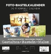 Foto-Bastelkalender schwarz FAMILY 2020
