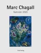 Marc Chagall 2020. Kunstkarten-Einsteckkalender