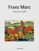Franz Marc 2020. Kunstkarten-Einsteckkalender