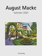 August Macke 2020. Kunstkarten-Einsteckkalender