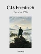 Caspar David Friedrich 2020. Kunstkarten-Einsteckkalender